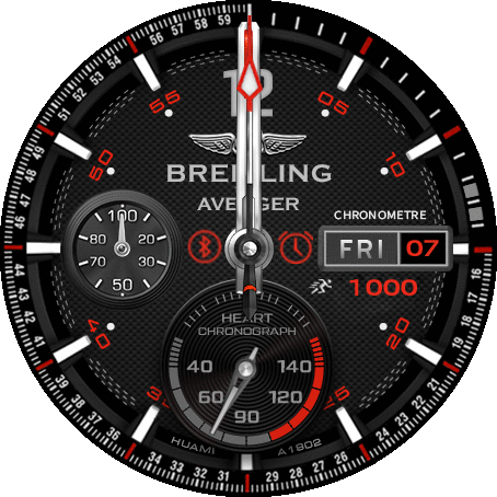 Breitling Avenger red