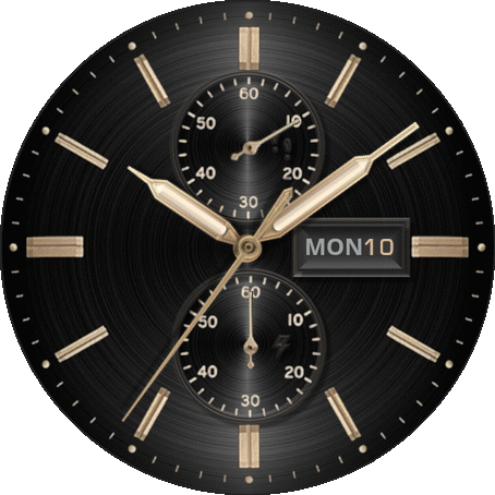 Fossil Townsman daily changing background colors