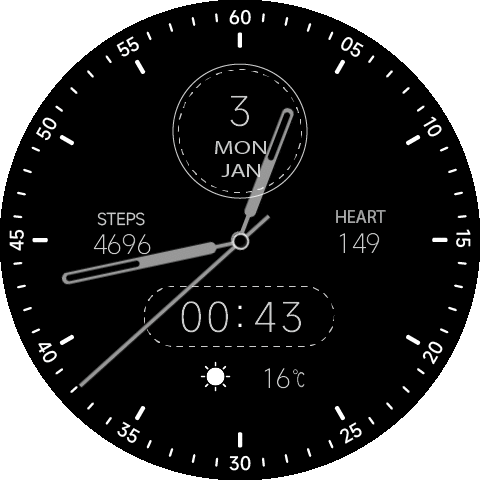 Black and white lines