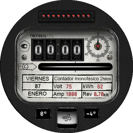 Contador Electrico Vintage