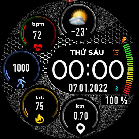 Circle watch Tieng Viet by Trieu