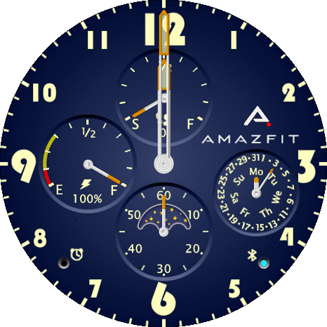 Navyblue base 4dial