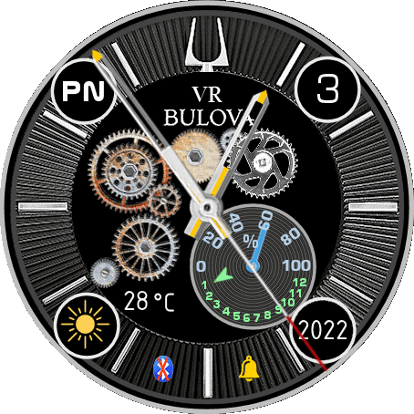 VR BULOVA clipper automatic G3