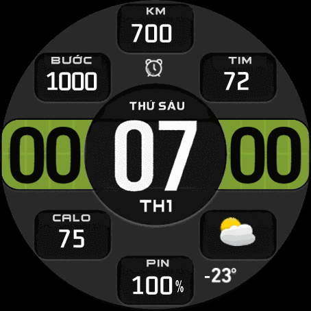 Super LCD number Big digital Sieu Nhan Trieu