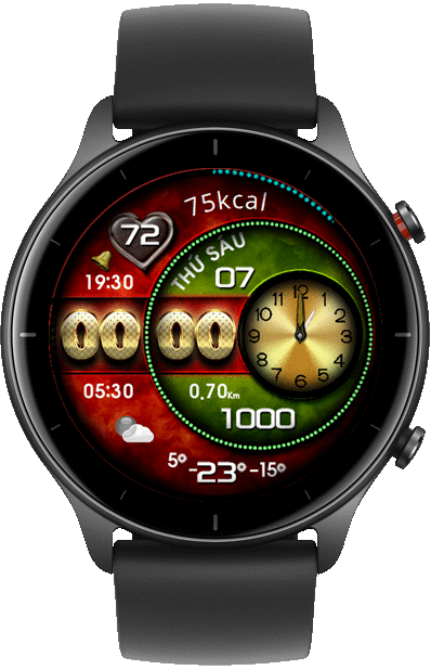 gold number analog  SieuNhanTrieu Tieng Viet