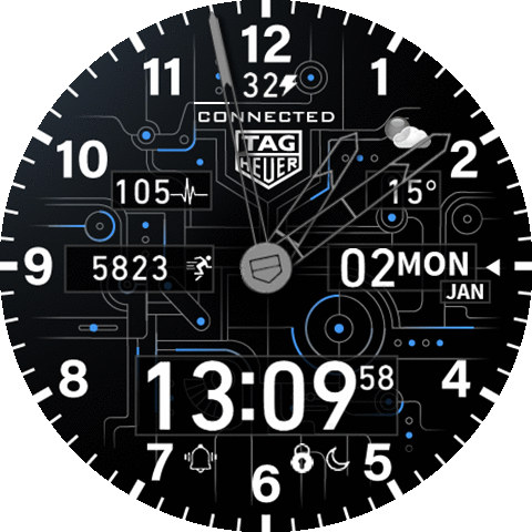 Tag heuer black gtr3 Pro