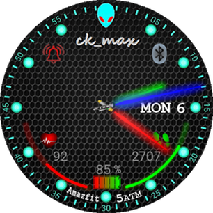 Lightsaber with alien