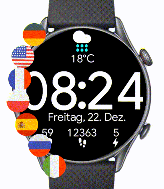 Clean Google Watchface