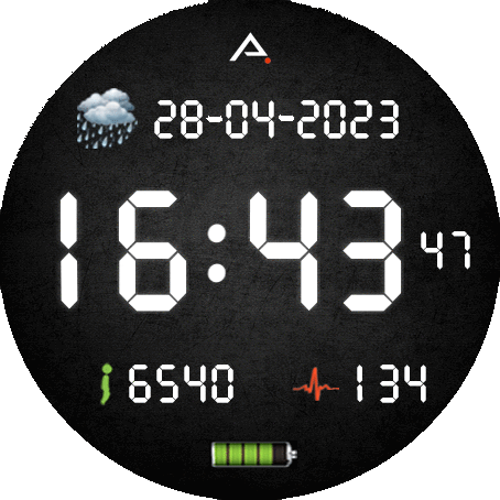 Amazfit Digital Black animated