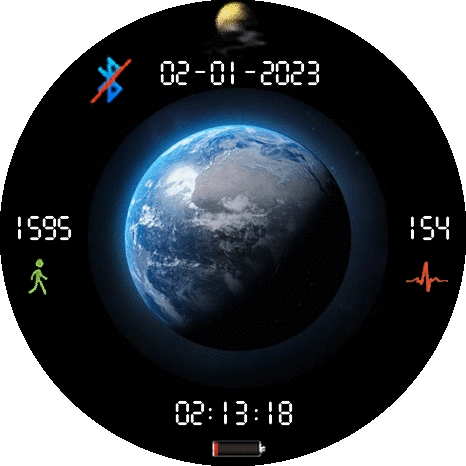Amazfit Rotate Earth
