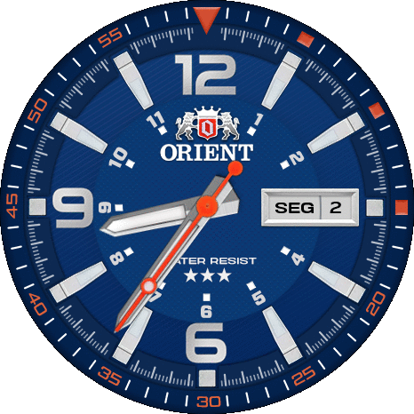 Orient® - Azul Clássico Mod. MBSS1270D2