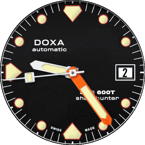 Doxa Sub 600 T NO BEZEL