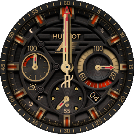 hublot_f1_kingpower (gold with red) - New