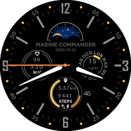 Marine Commander  bianco