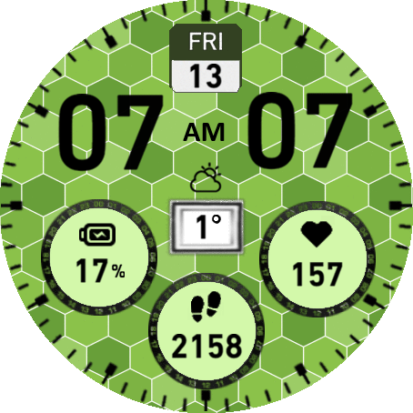 Green Hex Chrono