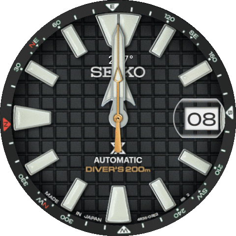 Seiko Prospex SRPE35 - King Samurai Black Waffle