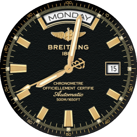 Breitling Windrider Headwind Yellow Gold Limited Edition