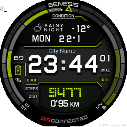 HT GTR Mini 006A Genesis green