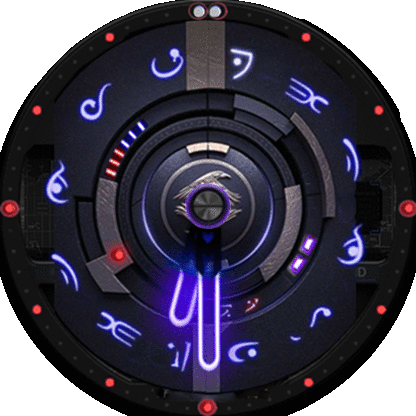 HT GTR Mini 018 NHTRE  Not Human Technology Reverse Engineered Watchface