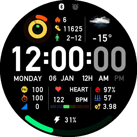 Small Colorful Circle