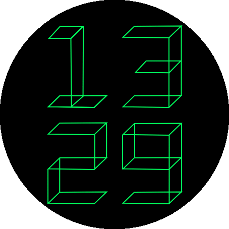 Font4_3D_UA_Green