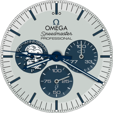 OMEGA Speedmaster Silver Snoopy Award 50th Anniversary