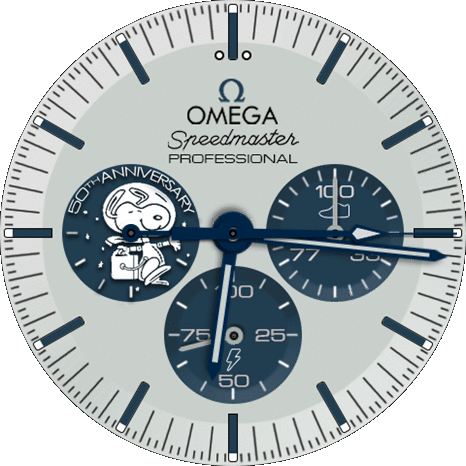 OMEGA Speedmaster Silver Snoopy Award 50th Anniversary