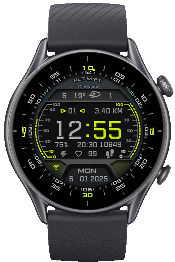 HT GTR3 039 TActical Neon Yel