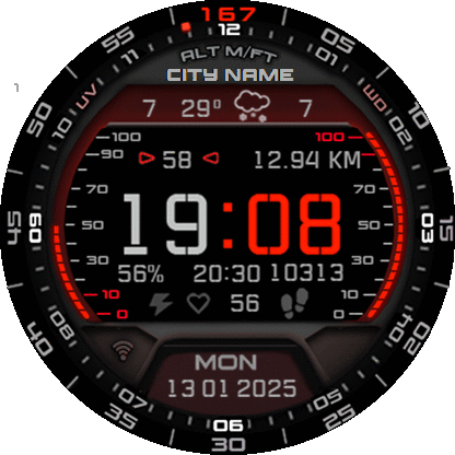 HT GTR4 042 Tactical Red Alert