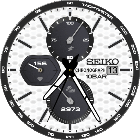 SEIKO Macchina Sportiva b&w