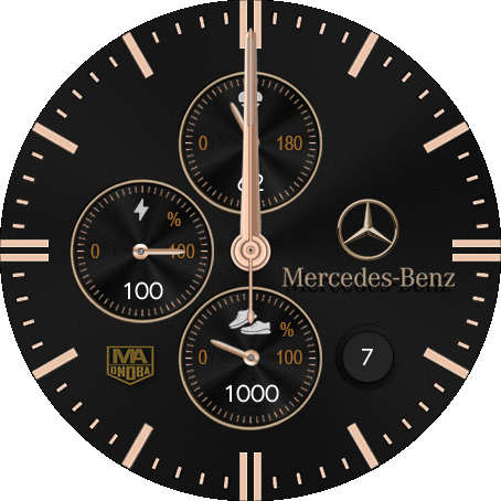 Mercedes Benz Chronograph y Mercedes Benz Chronograph AD