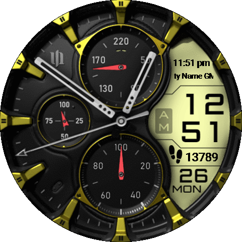 Dynamic Face world clock