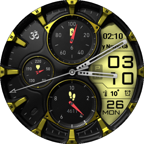 Dynamic Face world clock