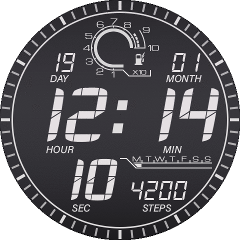 C4 Watch black eng