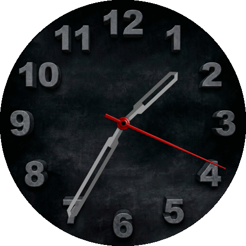 Traditional Minimalist Clock