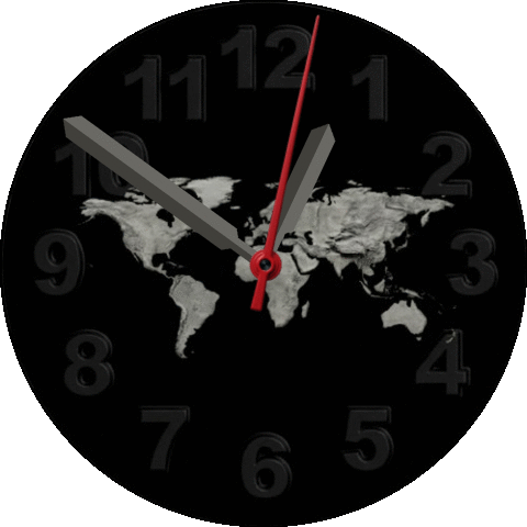 Minimalist World Clock