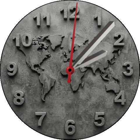Minimalist World Clock