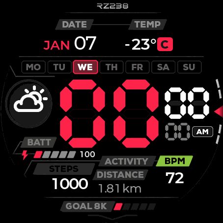 RZ238 red