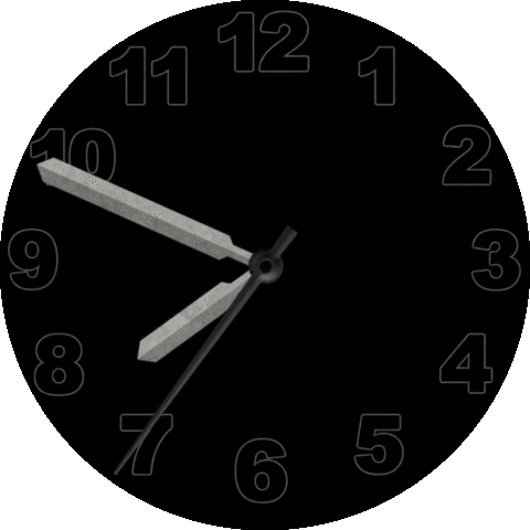 Traditional Minimalist Clock