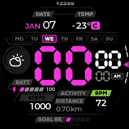RZ238 purple