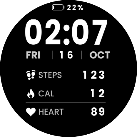 Mono Stats Simple