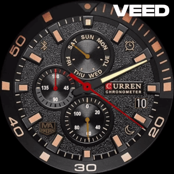 CURREN_CHRONOMETER_8250 BLACK y la versión WHITE