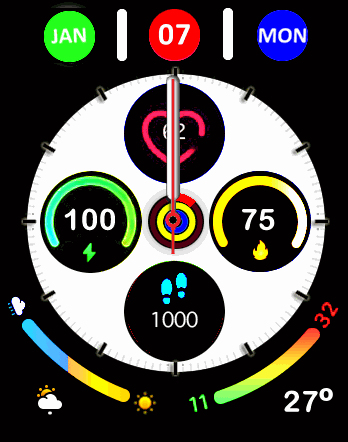 Sando Apple White Glob