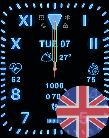 Neon Blue ( English - Italiano - Français - Español - Deutsch )