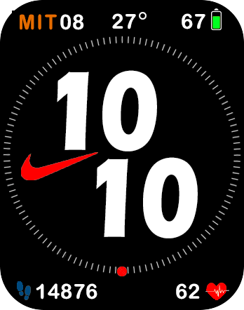 new sporty watchface