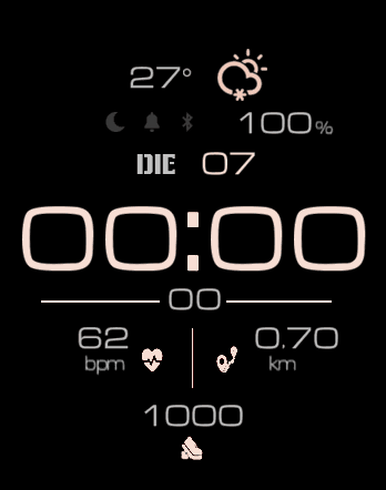 Simple Watchface Rose