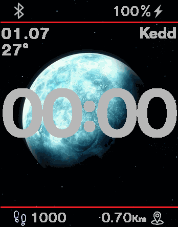 Digital Red & Grey Earth