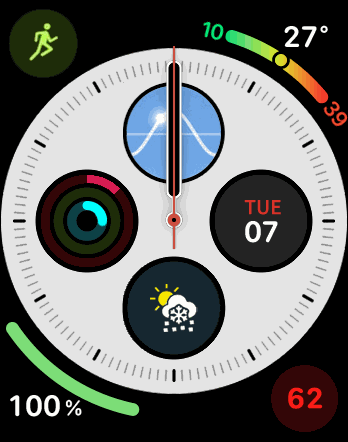 INFOGRAF WHITE W/Alarm And DND