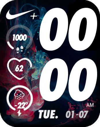 Nike Plus waterF Amazfit-GTS