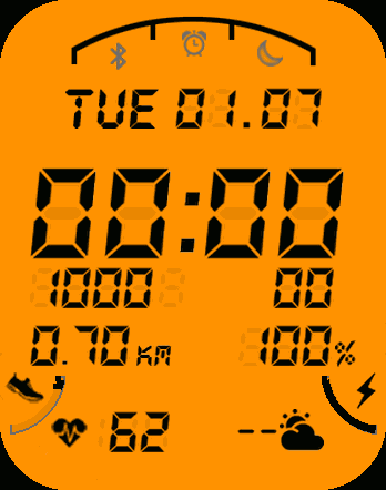 Digital Orange Fixed GTS